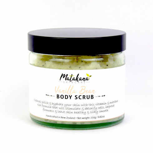 Vanilla Bean Body Scrub-Matakana Pharmacy